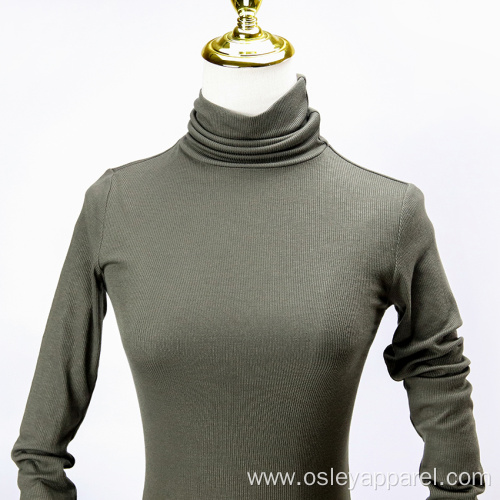 long sleeve turtleneck bottoming shirt